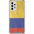 Colombia Flag Distressed Galaxy A33 5G Clear Case